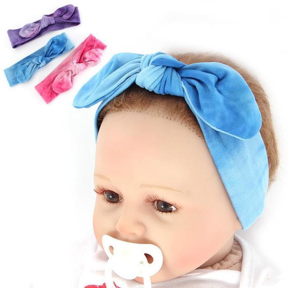 

W Sea-Like Ribbon Baby Hairband (5822848) pink