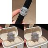 Geometric Zircon Wrap Ring For Women With Silver Finish In Fashion Casual Style