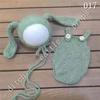 Newborn Photography Props Mohair Shorts Rabbit Big Ear Hat Studio Clothing