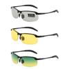 3PCS Men Sunglasses Photochromic Driving Outdoor Sun Glasses for Men Day Night Version Fishing Hiking Eye Wear