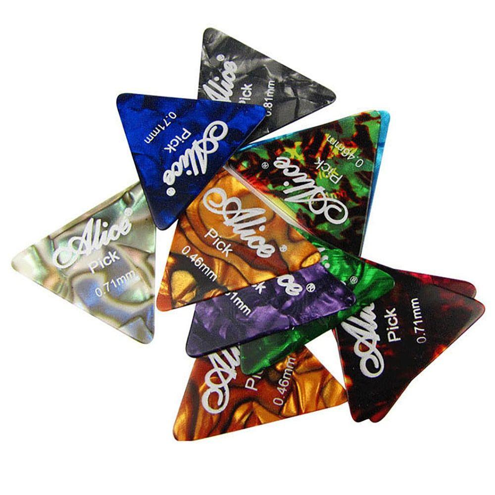 12Pcs Celluloid Guitar Plectrum Professional Guitar Shrapnel High-quality Guitar Mediator