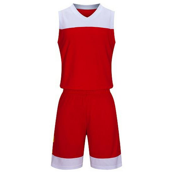 

Быстросохнущая дышащая баскетбольная форма: Детская и взрослая летняя коллекция 2XL красный