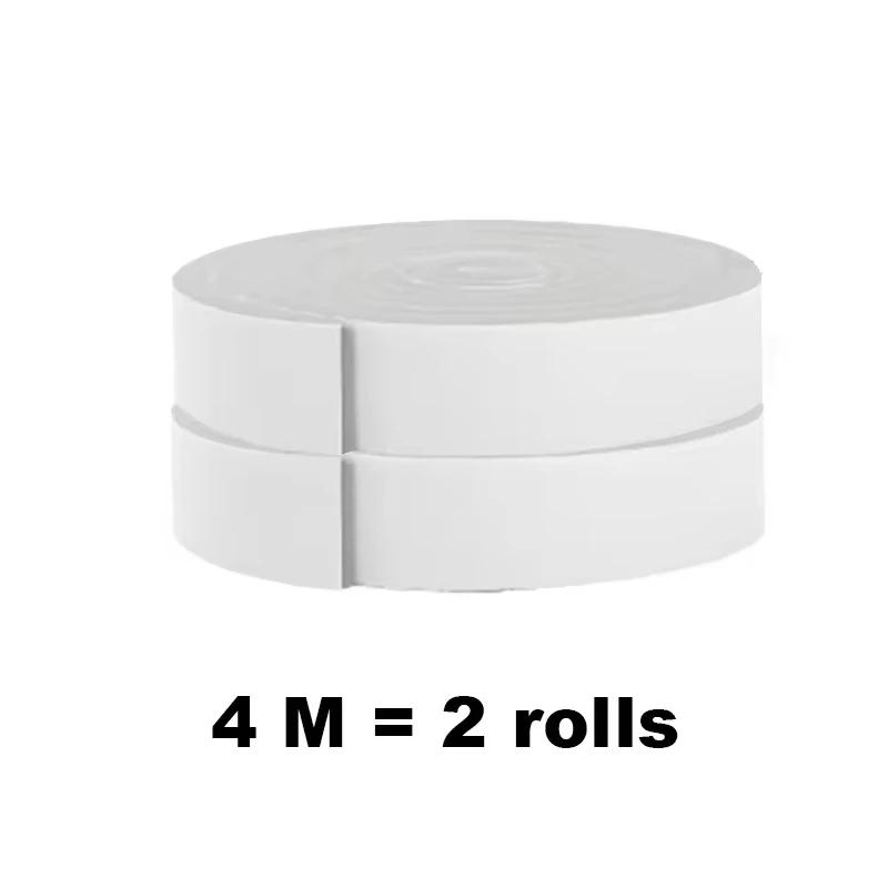 4M PU Pěnová těsnicí páska s lepidlem, protikolizní, zvukotěsná, těsnění proti povětrnostním vlivům pro dveře, okna, ochrana nábytku