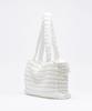Jedrefeb5 Croffle Shoulder Bag White