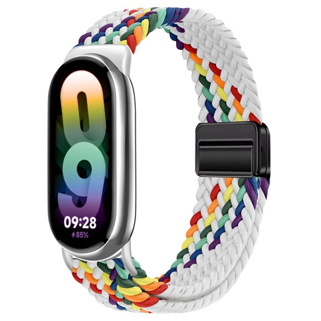 Nylon Solo Loop Strap for Xiaomi Mi Band 9/10 Smartwatch Replaceable Breathable Bracelet for Xiaomi Band 8/9 Sports Belt Correa
