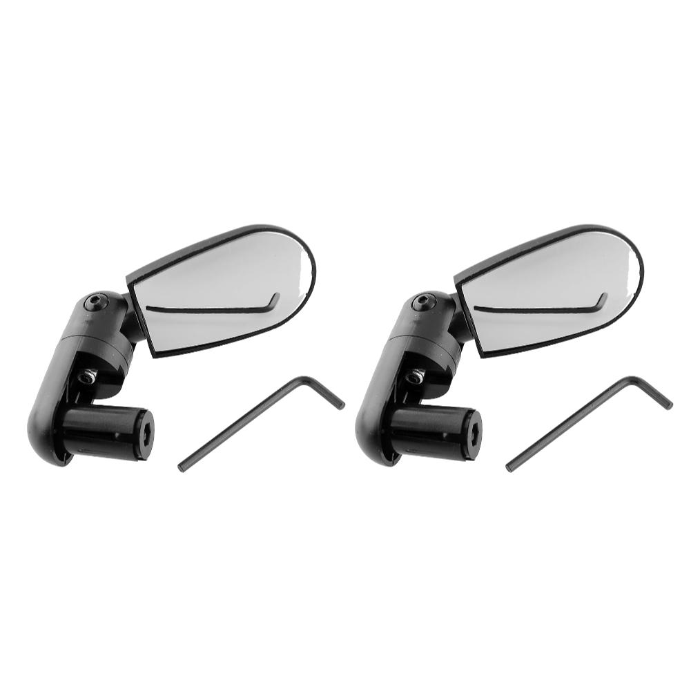 2Pcs Bike Rearview Mirrors Universal Adjustable Rotation Bicycle Mirrors for MTB Road Bike Handlebar Wide Angle Rearview Mirror