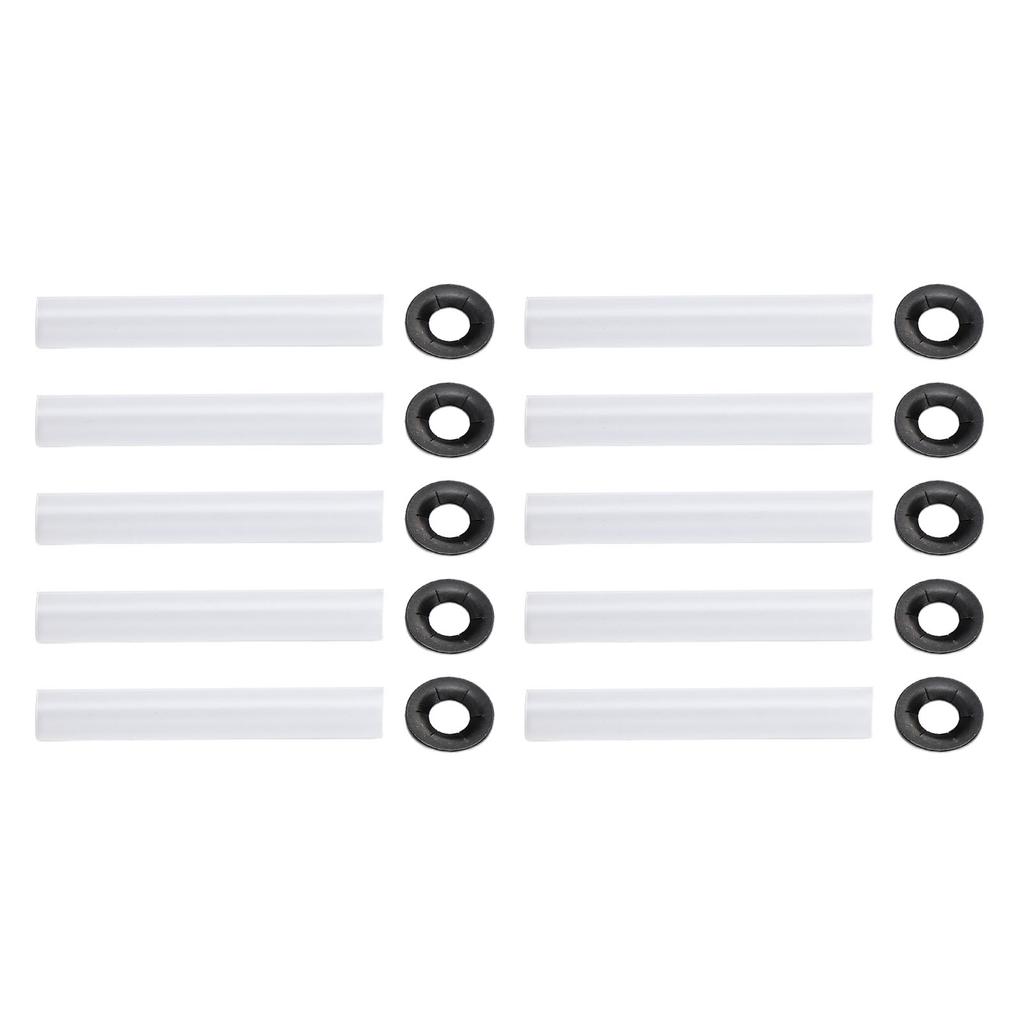 Garage Door Quiet Hinge Sleeves 11mm ID 80mm Length Garage Door Roller Shaft Hinges Silent Sleeves for Car RV