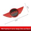 Mini Car Metal Hood & Rear Emblem Sticker Set