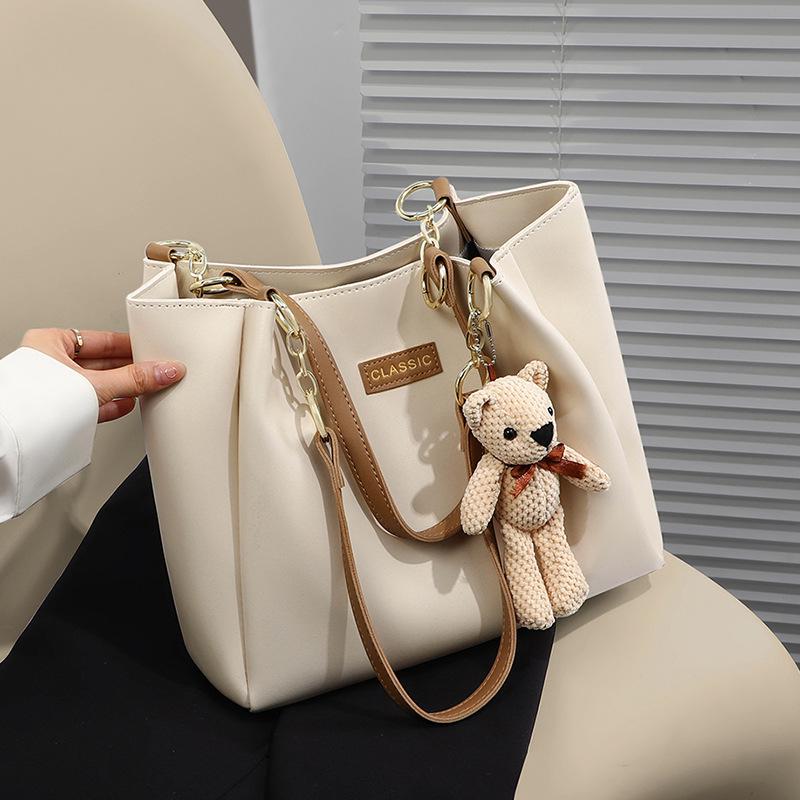 

Popular Large Capacity Autumn/Winter Tote & Handbag - High-End Shoulder Bag for Commuting Top Width: 370mm; Bottom Width: 300mm*230mm*120mm