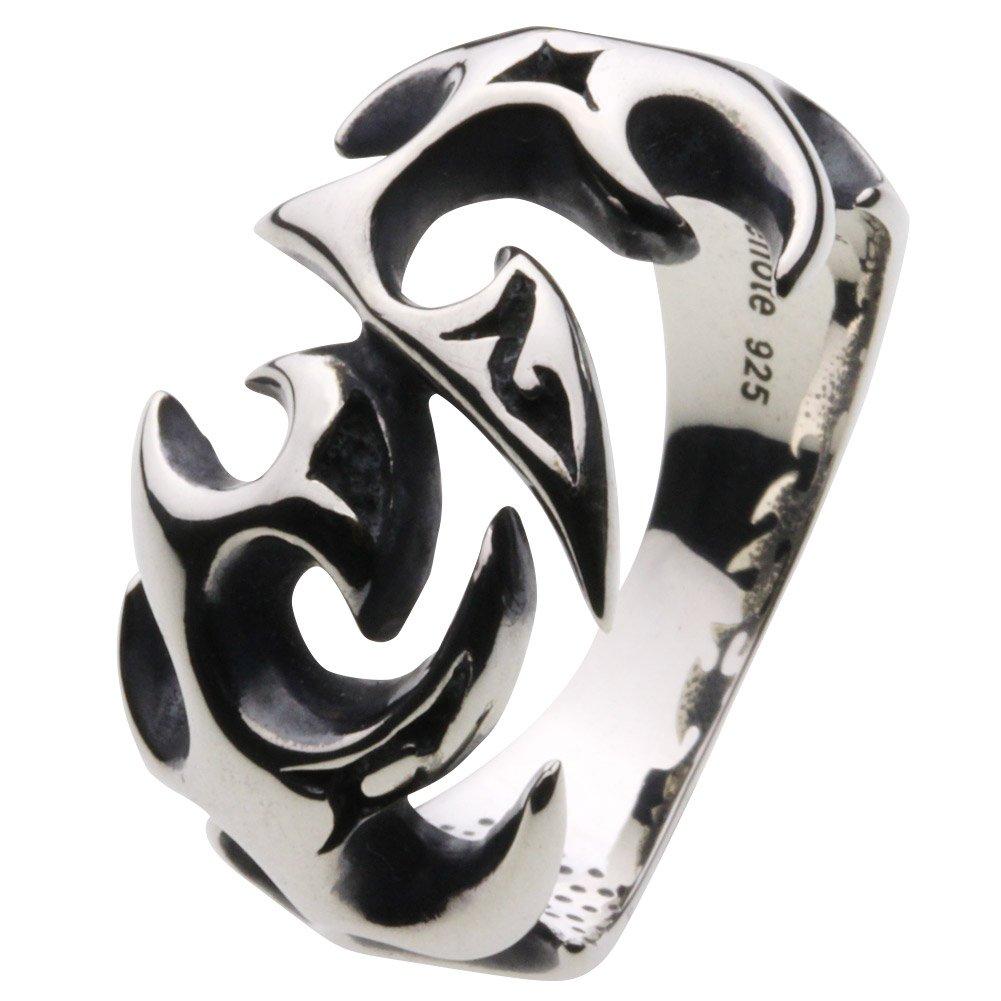 

Edge Tribal Ring 925 Silver r0256 27 [Cenote] [Silver Accessories] No.