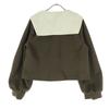 unused Amavel Long sleeve Short-length sailor collar Jacket Women Used