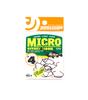 Jungle Gym J401 Micro offsetové šnekové háky, červená velikost 4 (0704)