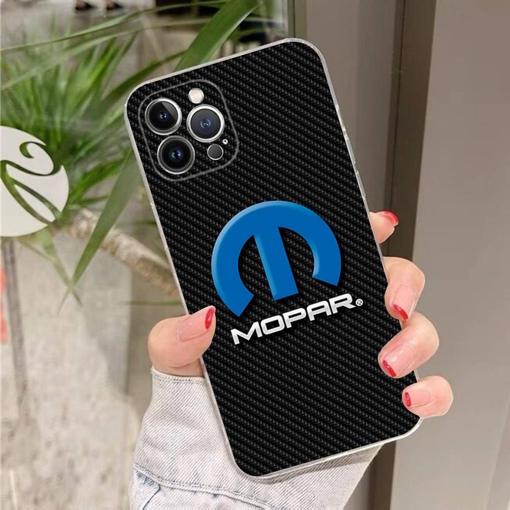 M-MOPAR Magnetic Wireless Phone Case For IPhone 17 16 15 14 13 12 11 Pro Max 13 12 Mini 17Air 16e Clear Cases