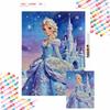 Elsa Princess Frozen Castle Diamond Painting Art Mosaic Kit Handmade diy5D Home Decor Gift