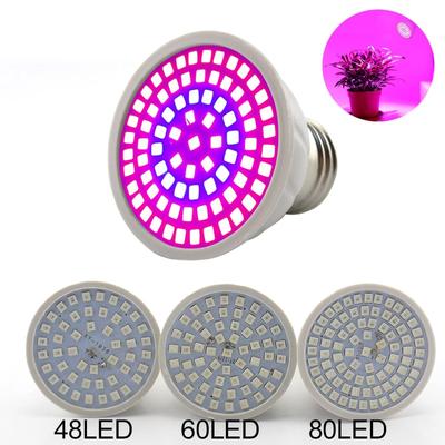 LED oświetlenie led do uprawy roślin żarówki do lamp fito E27 fitolamp pełne spektrum kryty kwiat oświetlenie namiot hydroponiczny