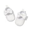 Meckior Baby Shoes Classic Dress Cute Bow-knot Heart Anti-slip Soft Sole First Walkers Infant Baby Girls Toddler Shoes 0-18m
