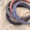 New Love Headbands For Woman Girl Sweet Elegant Hair Hoop Heart Shape Sponge Thickened Hair Band Female Fashion Hair Accessories