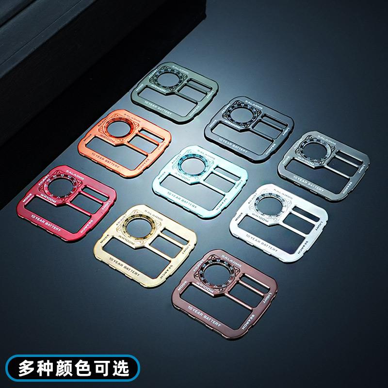 AE1200 Metal Dial & Case Mod Kit Modifed Upgrade Copper Dial Steel Case For Casio 3299 AE-1200 Replacement Watch Accessories