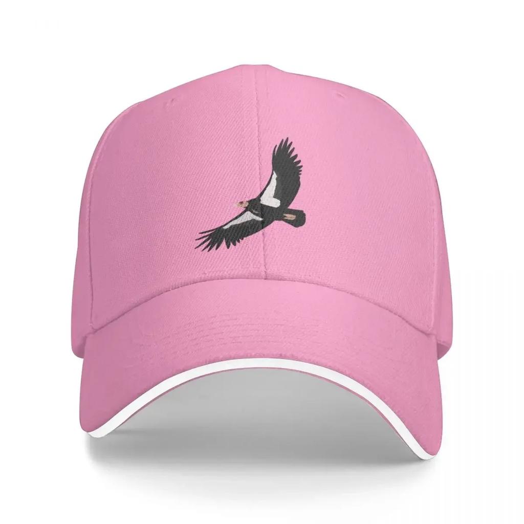 California Condor in Flight Baseball Cap Custom Cap Bobble Hat Uv Protection Solar Hat Women's Beach Visor Men's
