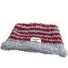 Soft and Waxy Face showing Small Korean Style Striped Hat for Girls in Autumn and Winter Cold Proof Thickened Plush Knitted Hat Versatile Warm Hat