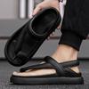Herren- und Damen-Sandalen neue große Größe EVA Plateau-Slipper Herren Casual Sport Paare Punk-Sandalen Strandschuhe Slides