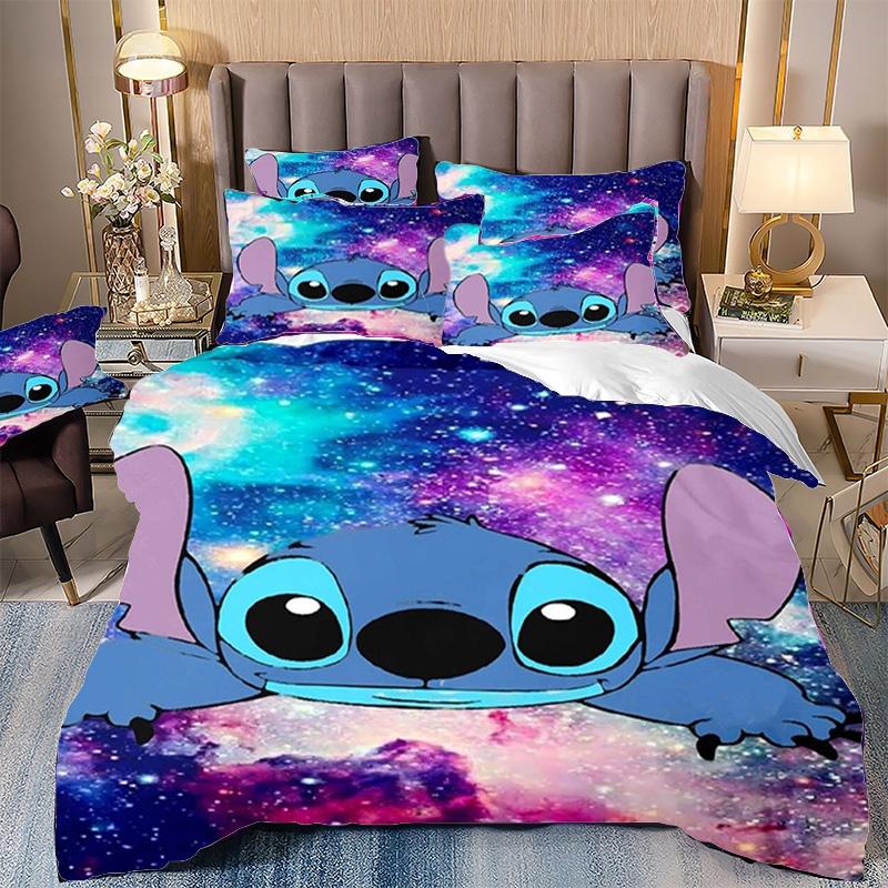 Adorable 3d Lilo Stitch Cartoon Bedding Set For Your Little One's Bedroom