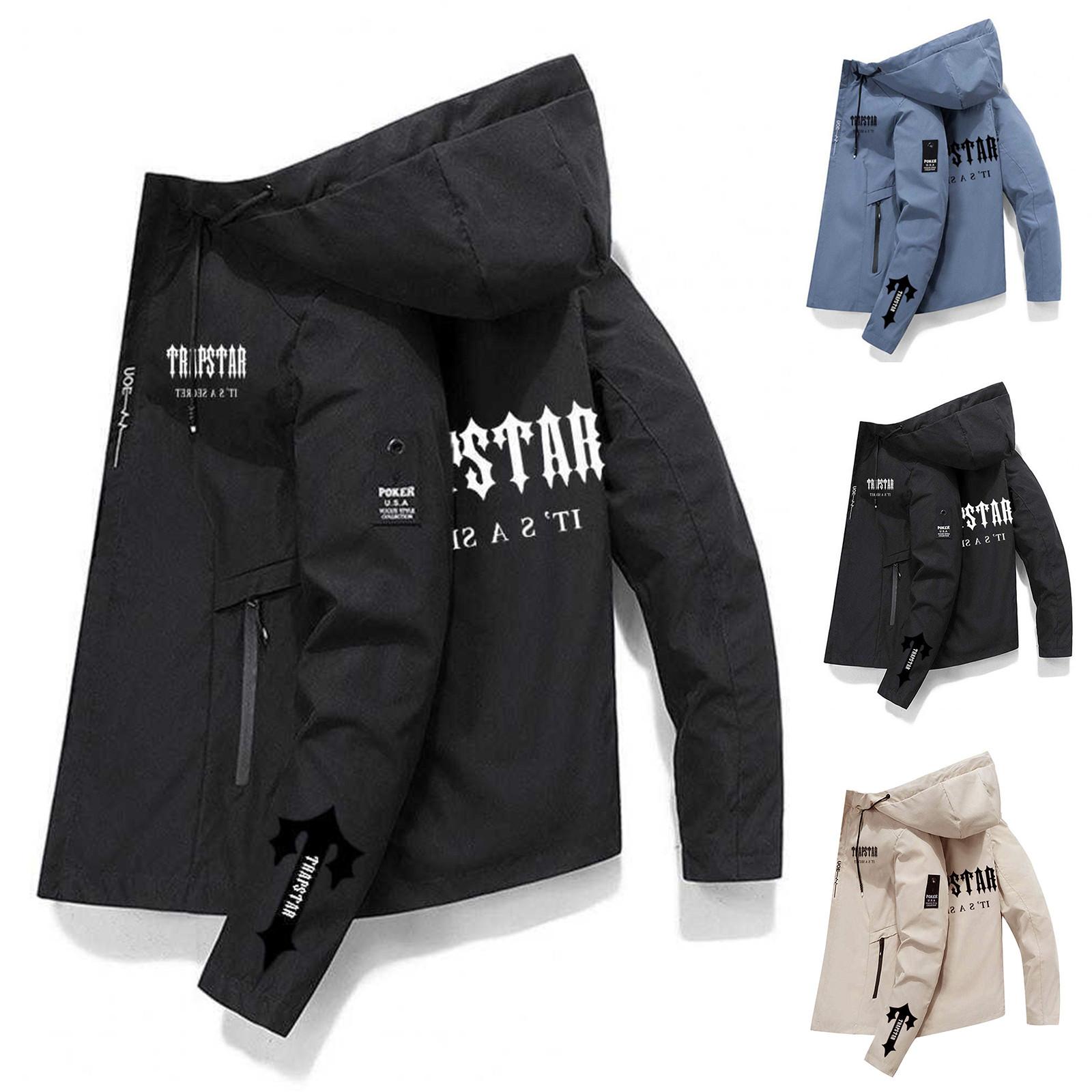 

Зимняя ветрозащитная куртка унисекс с длинными рукавами и буквенным принтом