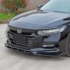 18-22 Tenth Gen Accord Grille Sticker: Black Warrior Decorative Hood Strip