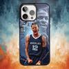 Custodia per Telefono da Basket J-Ja Morant 12 Per iPhone17,16,15,14,13,12,11 Plus,Pro Max Ricarica Wireless Magnetica Magsafe