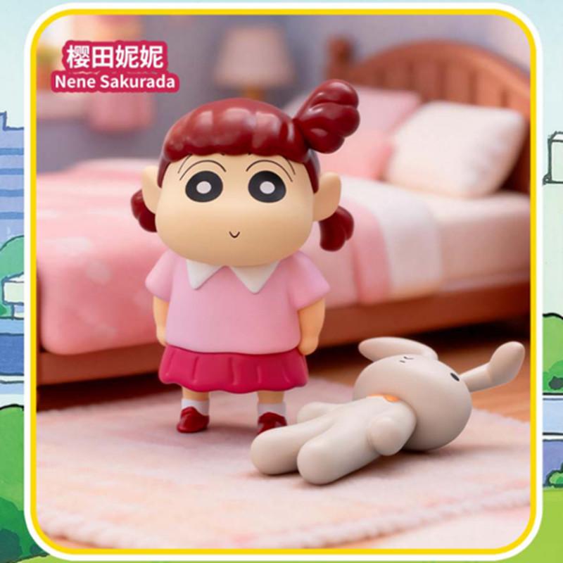 Crayon Shin All In One Series Blind Box Figurines Trendy Collectible Toys Desktop Ornaments Peripheral Birthday Gift Toys