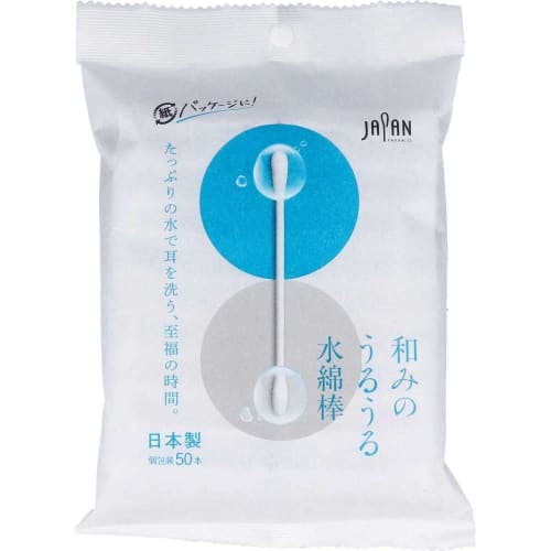 

Японские увлажняющие ватные палочки, в индивидуальной упаковке, 50 палочек x 7 упаковок