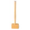 Wooden Duals Sided Meat Tenderizer for Professional Home Cooking Wood Knocking Hammer with Nonslip Handle