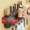Miflame Wall-Mounted Stainless Steel Kitchen Shelf
