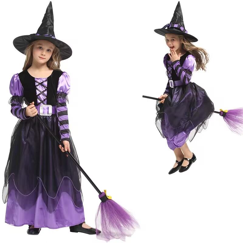 

Halloween Little Witch Costume Set