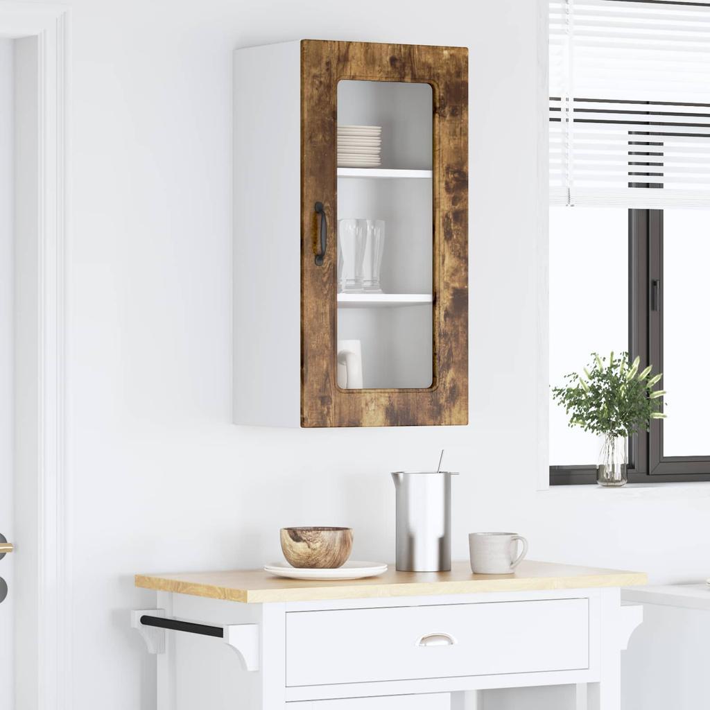 Dishwasher Front Panel Kalmar Smoked Oak 40 X 31 X 80 Cm