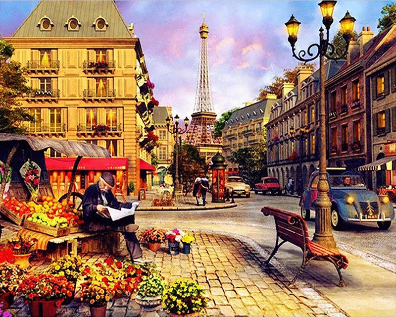 5D-Diamantstickerei zum Selbermachen, kleine Tiergeister, Bild mit Strasssteinen, Diamantmalerei, Blumen und Einhörner, Diamantmosaik, Bastelset, Heimdekoration