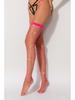 CTW01 Shiny Rhinestone Mesh Over-the-Knee Diamond Stockings