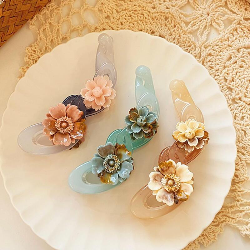

Women s Summer Colorful Flower Hairpin A29657_Beige