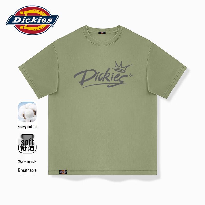 Dickies Men s Oversized Graffiti Print Short Sleeve T-Shirt XL