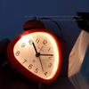 Metal Alarm Clock With Night Light High Volume Ultra Quiet Without Ticking Students Wake-Up Children’s Bedside Clocks