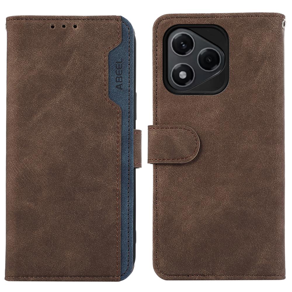 ABEEL For Honor 400 Lite Case Color Splicing Leather Flip Phone Cover RFID Blocking