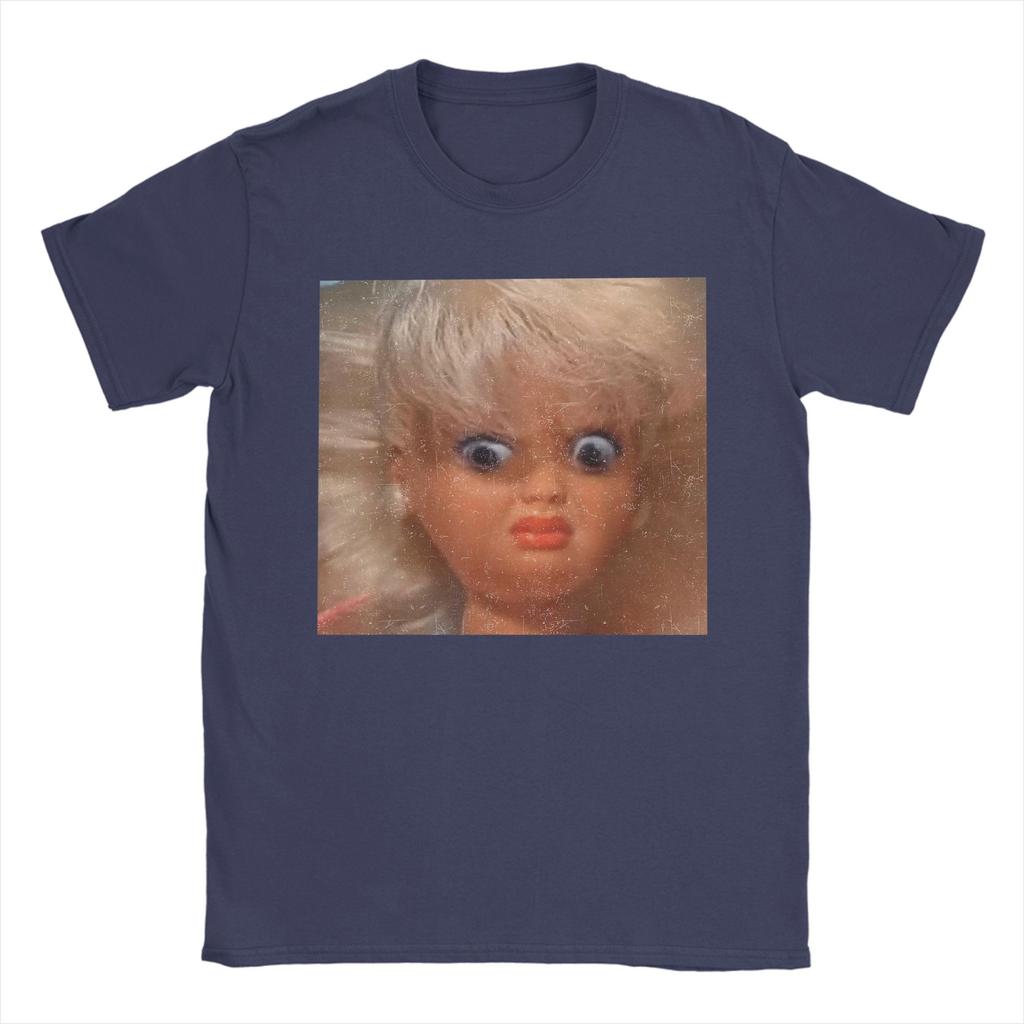 Unisex Disgusting Doll Face Meme T Shirts Cotton Clothes Awesome Short Sleeve Crewneck Tees Plus Size TShirts