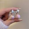 Elegant Freshwater Pearls Earrings for Women Craft In Sturdy Copper Materials Comfortable Designs for Any Occasion