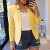 Business Jacket Suit Plus velikost Open Front Blazer All-match Polyester Business Jacket Suit
