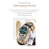 POEDAGAR Casual Women Wristwatch Waterproof Luminous Date Week Quartz Watches Stainless Steel Elegant Dress Ladies Watch