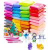 Eclet (Pack Of 1Air Dry Clay, Colorful Children Soft Clay, Creative Art Crafts, Gifts For Kids-Multi Color. Non-Toxic Mo