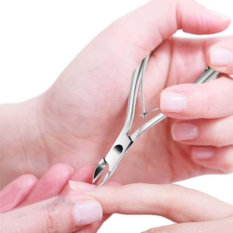 Stainless Steel Eagle Beak Pliers Travel Manicure Set With Nail File For Home Use