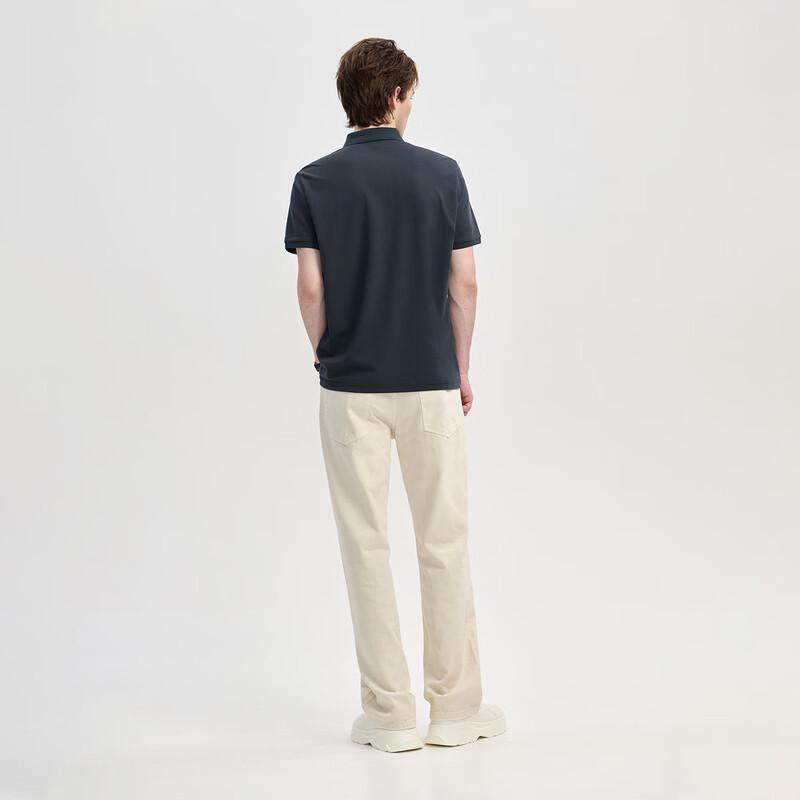 Navigare Men's Short Sleeve Lapel Polo Shirt