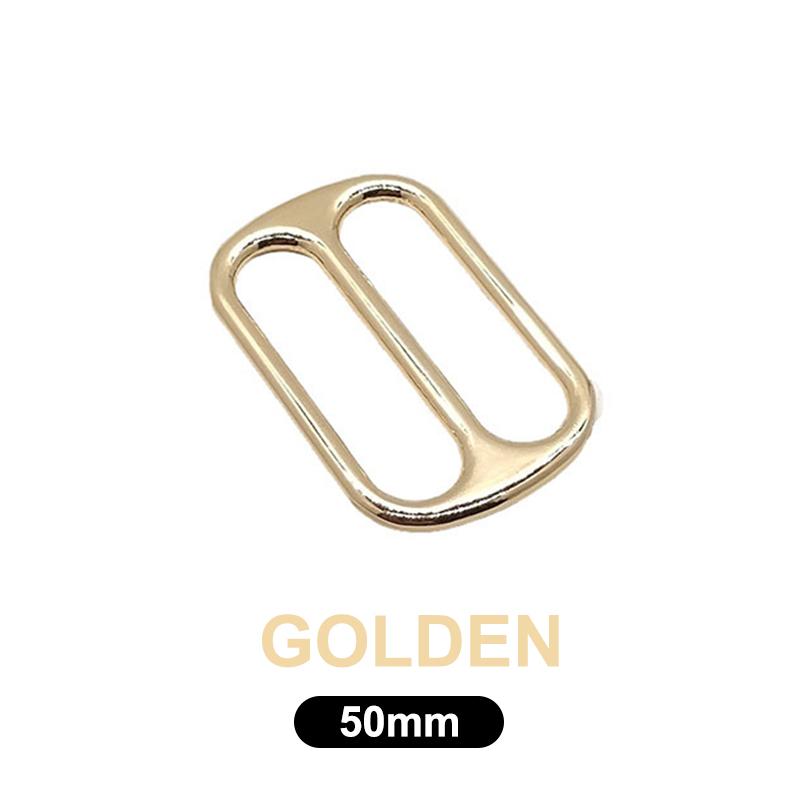 Metal Three Glide Slide Buckle 1Pcs Wear Resistant for DIY Leather Craft Gift Bag Strap Belt Decorative Webbing