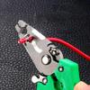 Multi-Function Wire Stripping Pliers - Pocket-Sized Cable Cutter & Crimping Tool for Electricians
